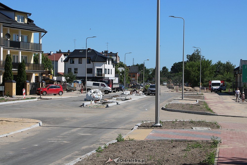 Budowa ulicy Dobrzańskiego [14.06.2018] - zdjęcie #27 - eOstroleka.pl