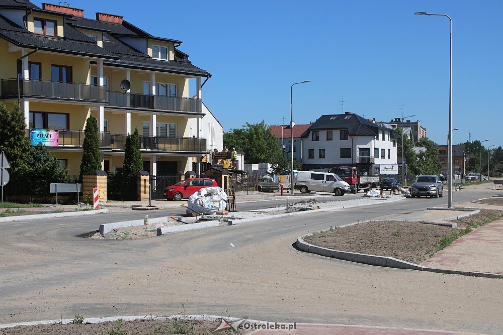 Budowa ulicy Dobrzańskiego [14.06.2018] - zdjęcie #28 - eOstroleka.pl