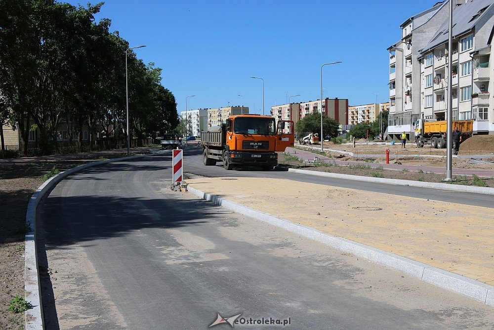 Budowa ulicy Dobrzańskiego [14.06.2018] - zdjęcie #32 - eOstroleka.pl
