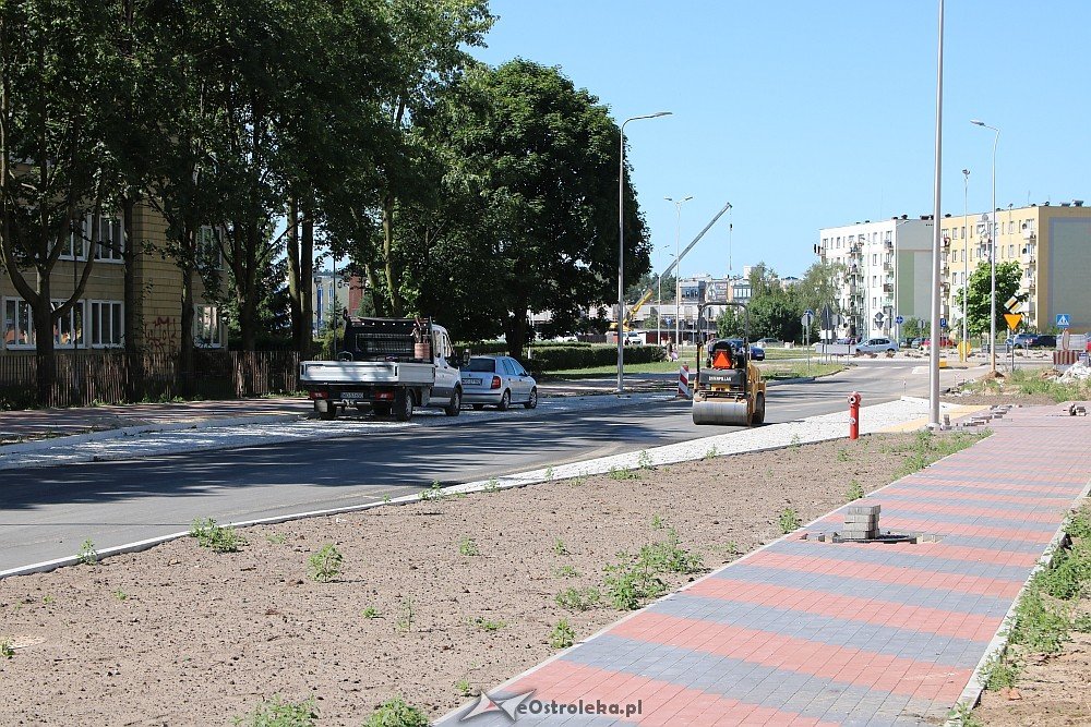 Budowa ulicy Dobrzańskiego [14.06.2018] - zdjęcie #36 - eOstroleka.pl