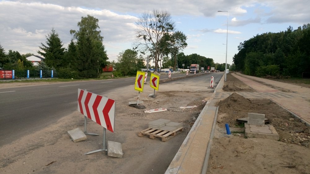 Przebudowa ulic Ostrowskiej i Witosa w Ostrołęce [05.07.2018] - zdjęcie #33 - eOstroleka.pl