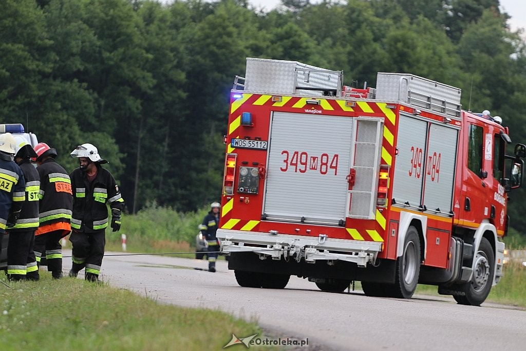Wypadek w Borawem [11.07.2018] - zdjęcie #14 - eOstroleka.pl