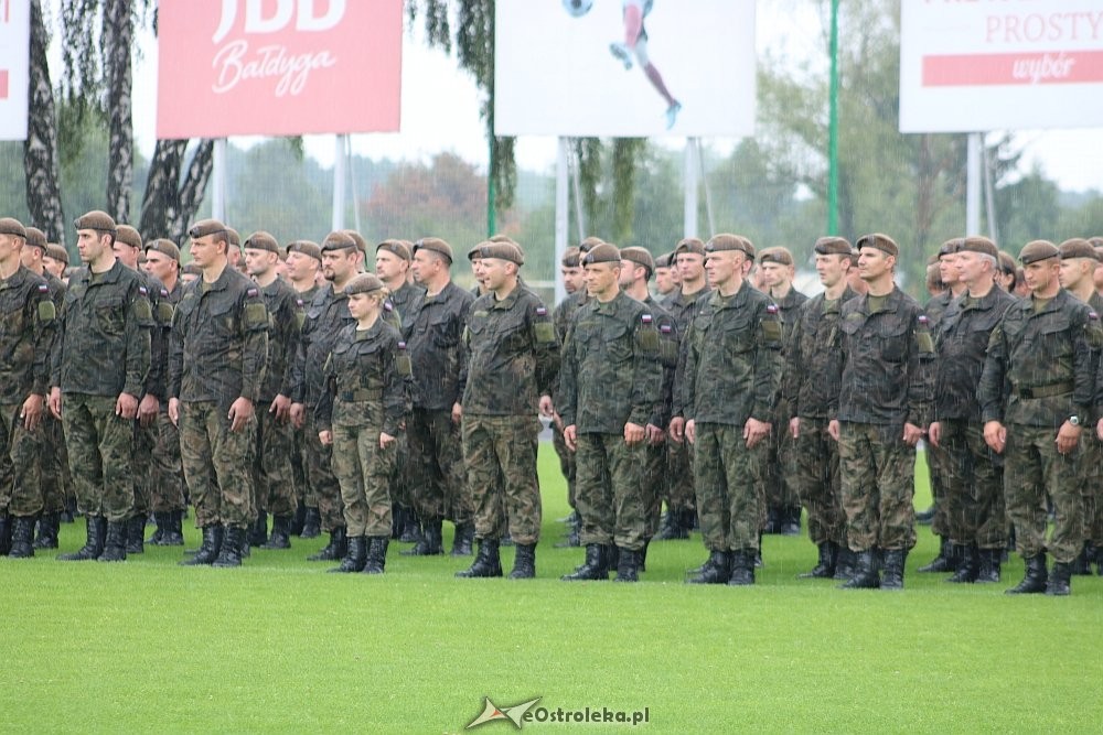 Przysięga żołnierzy z 5. Mazowieckiej Brygad Terytorialnej WOT [15.07.2018] - zdjęcie #7 - eOstroleka.pl