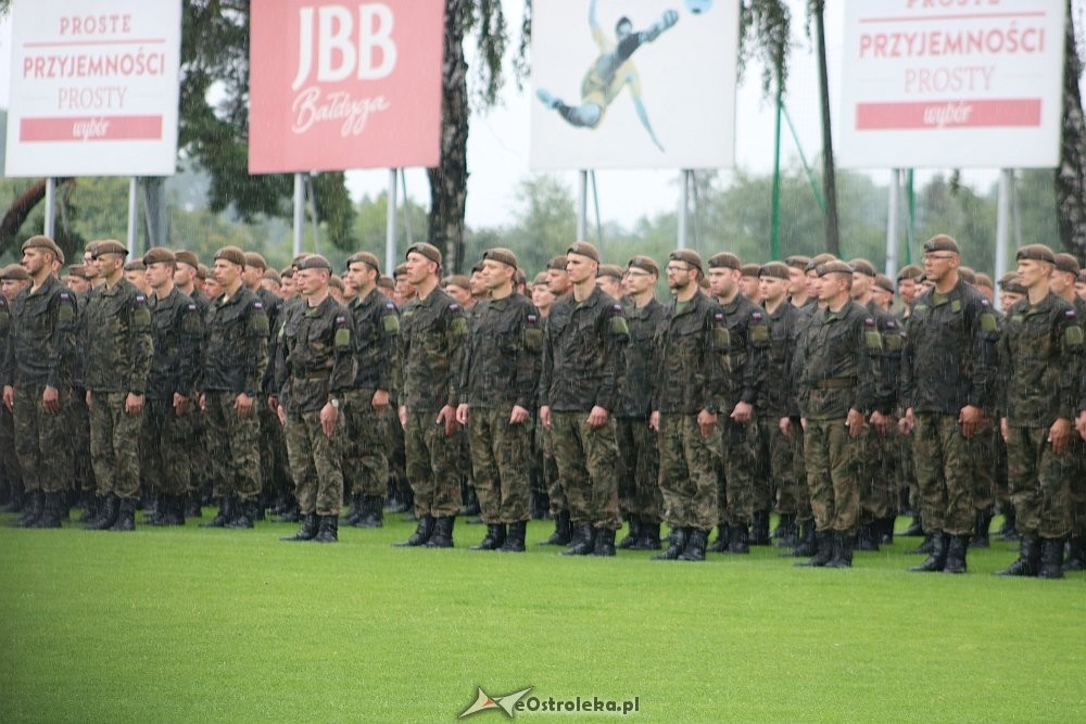 Przysięga żołnierzy z 5. Mazowieckiej Brygad Terytorialnej WOT [15.07.2018] - zdjęcie #8 - eOstroleka.pl