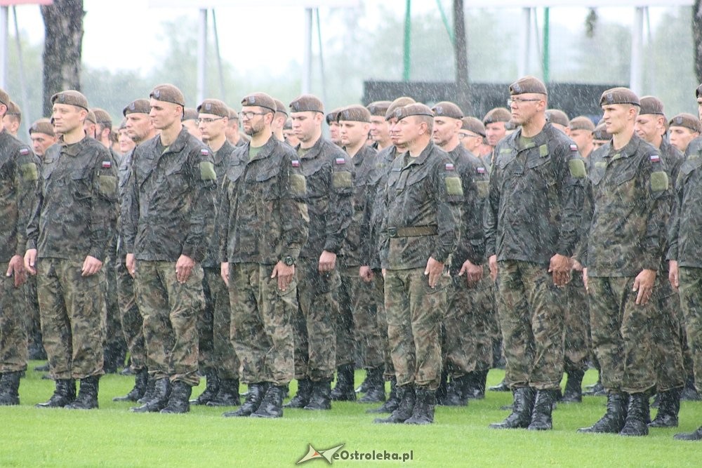 Przysięga żołnierzy z 5. Mazowieckiej Brygad Terytorialnej WOT [15.07.2018] - zdjęcie #35 - eOstroleka.pl