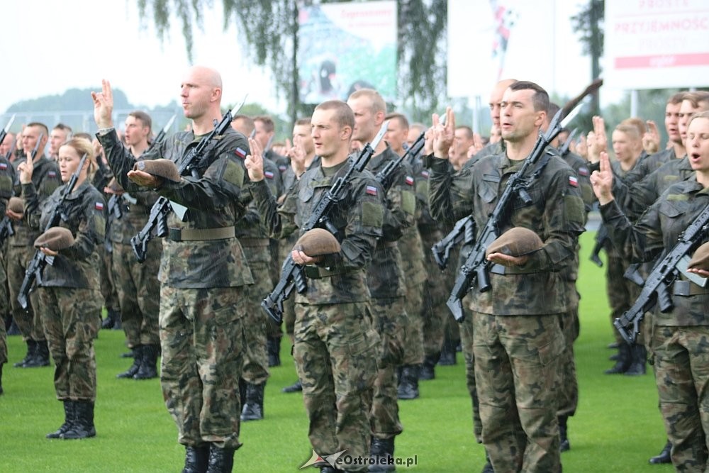 Przysięga żołnierzy z 5. Mazowieckiej Brygad Terytorialnej WOT [15.07.2018] - zdjęcie #41 - eOstroleka.pl