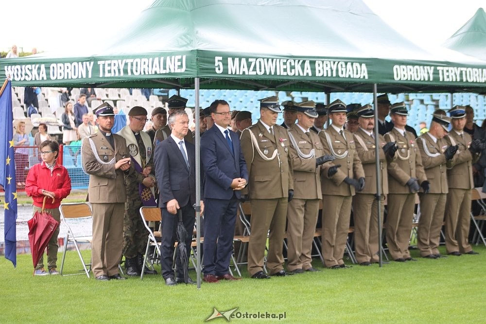 Przysięga żołnierzy z 5. Mazowieckiej Brygad Terytorialnej WOT [15.07.2018] - zdjęcie #78 - eOstroleka.pl