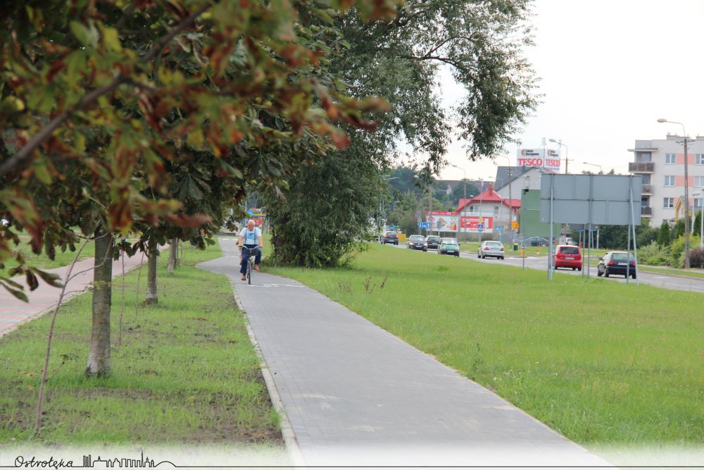 Ostrołęka: Można już korzystać ze ścieżki rowerowej wzdłuż ulicy Steyera [03.09.2018] - zdjęcie #8 - eOstroleka.pl
