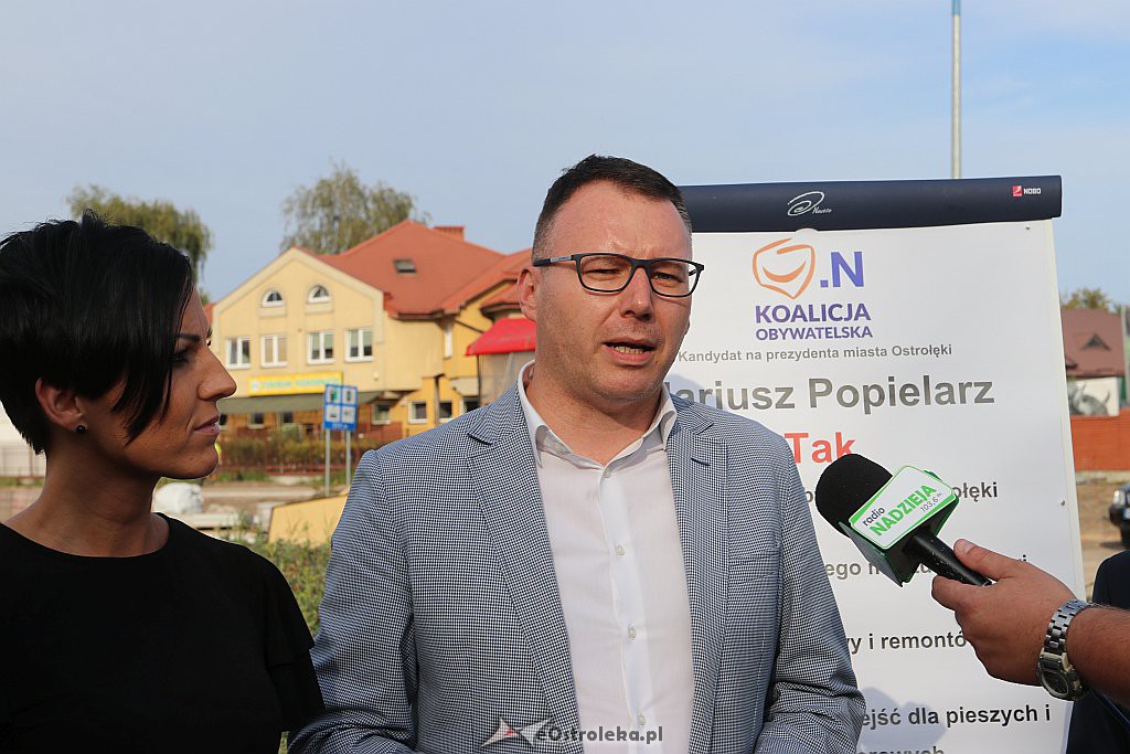 Konferencja prasowa Mariusza Popielarza [13.09.2018] - zdjęcie #3 - eOstroleka.pl