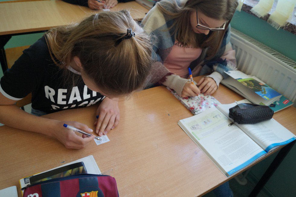 Światowy Dzień Tabliczki Mnożenia w Szkole Podstawowej w Zalasiu [05.10.2018] - zdjęcie #4 - eOstroleka.pl