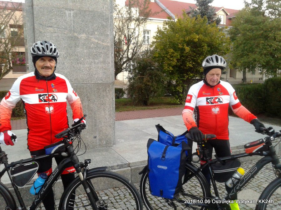 Start rowerowej pielgrzymki z Ostrołęki do Watykanu [06.10.2018] - zdjęcie #2 - eOstroleka.pl