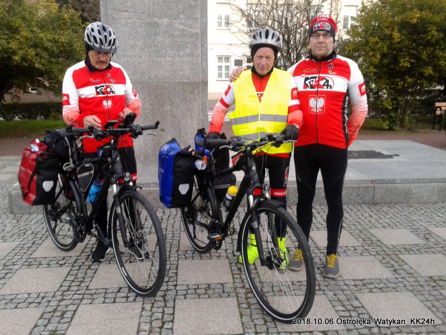Start rowerowej pielgrzymki z Ostrołęki do Watykanu [06.10.2018] - zdjęcie #8 - eOstroleka.pl