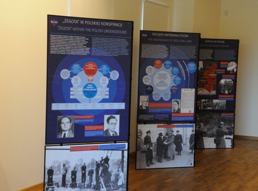 Wystawa o Radzie Pomocy Żydom w Muzeum Kultury Kurpiowskiej [25.10.2018] - zdjęcie #3 - eOstroleka.pl