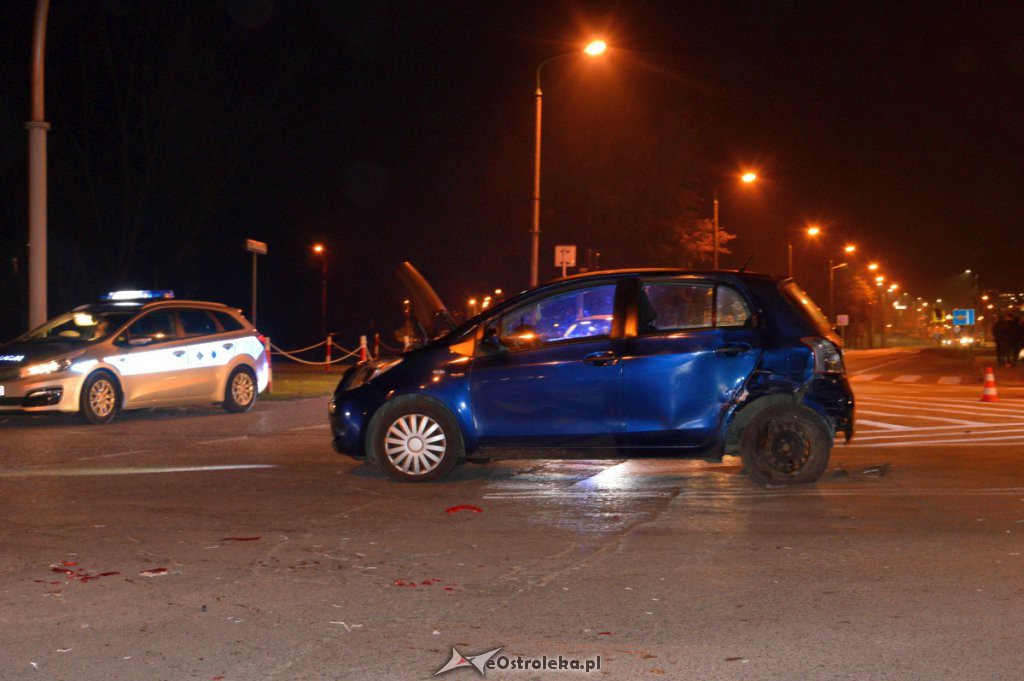 Wypadek na skrzyżowaniu przy ul. Goworowskiej i Pomian [31.10.2018] - zdjęcie #28 - eOstroleka.pl