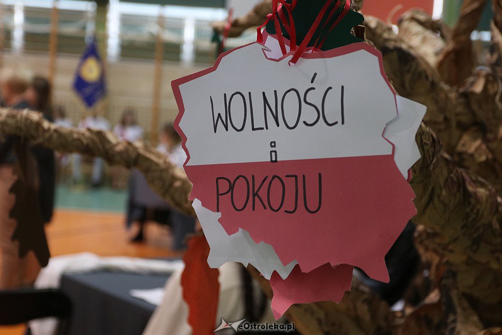 100-lecie niepodległości w Szkole Podstawowej nr 5 w Ostrołęce [08.11.2018] - zdjęcie #43 - eOstroleka.pl