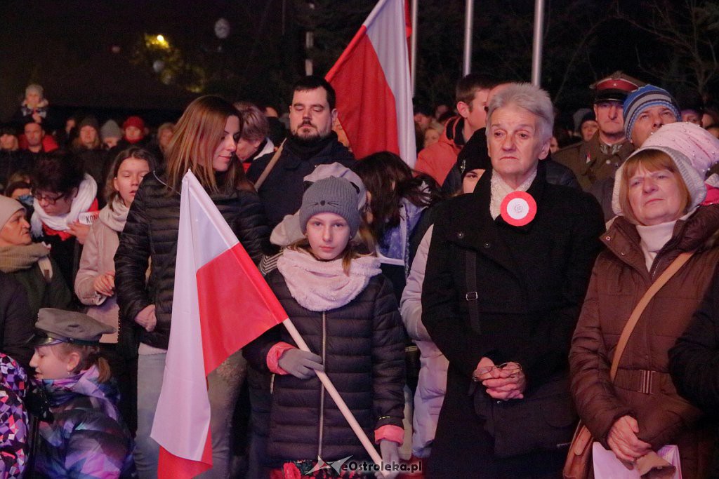 Ostrołęka zaśpiewała dla Niepodległej [11.11.2018] - zdjęcie #41 - eOstroleka.pl