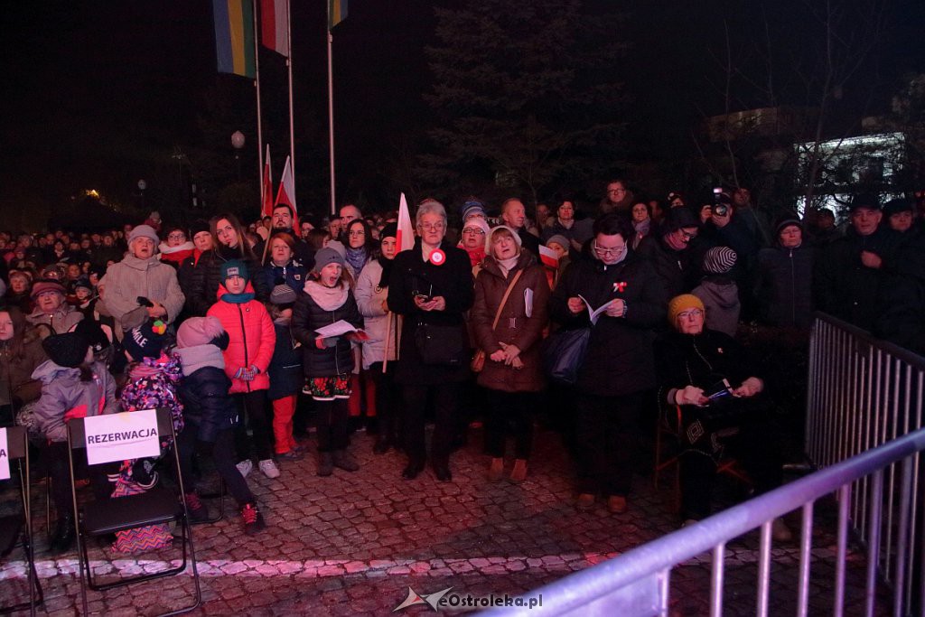 Ostrołęka zaśpiewała dla Niepodległej [11.11.2018] - zdjęcie #50 - eOstroleka.pl