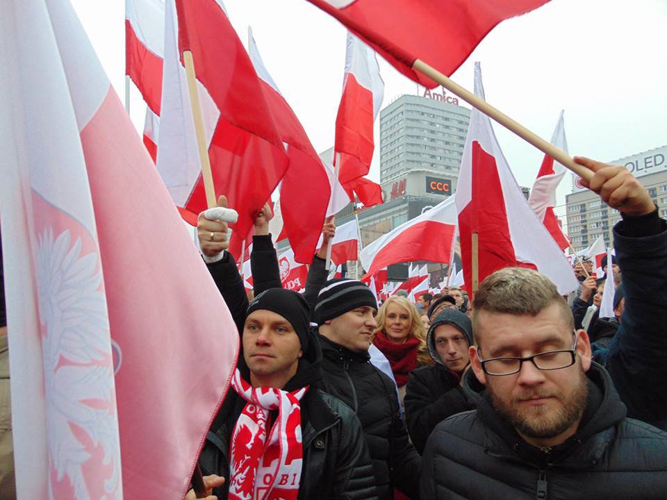 Ostrołęczanie na Marszu Niepodległości 2018 [11.11.2018] - zdjęcie #2 - eOstroleka.pl