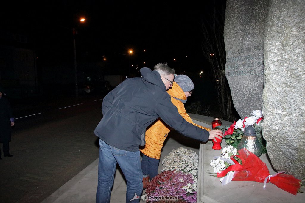Ostrołęczanie uczcili 188. rocznicę wybuchu Powstania Listopadowego [30.11.2018] - zdjęcie #6 - eOstroleka.pl