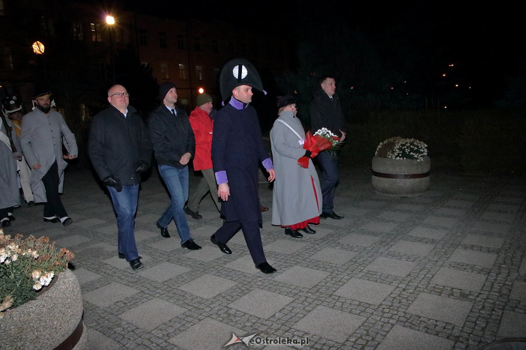 Ostrołęczanie uczcili 188. rocznicę wybuchu Powstania Listopadowego [30.11.2018] - zdjęcie #17 - eOstroleka.pl