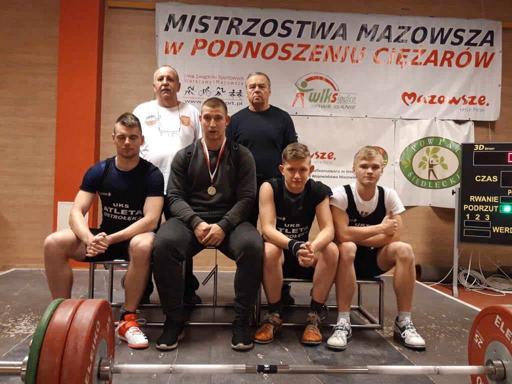 Mistrzostwa Mazowsza w podnoszeniu ciężarów [8.12.2018] - zdjęcie #2 - eOstroleka.pl