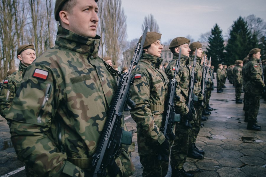 Mieszkańcy powiatu ostrołęckiego zasilili szeregi Wojsk Obrony Terytorialnej [12.02.2019] - zdjęcie #6 - eOstroleka.pl