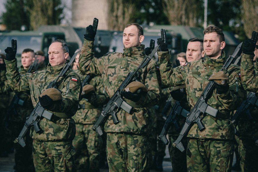 Mieszkańcy powiatu ostrołęckiego zasilili szeregi Wojsk Obrony Terytorialnej [12.02.2019] - zdjęcie #16 - eOstroleka.pl