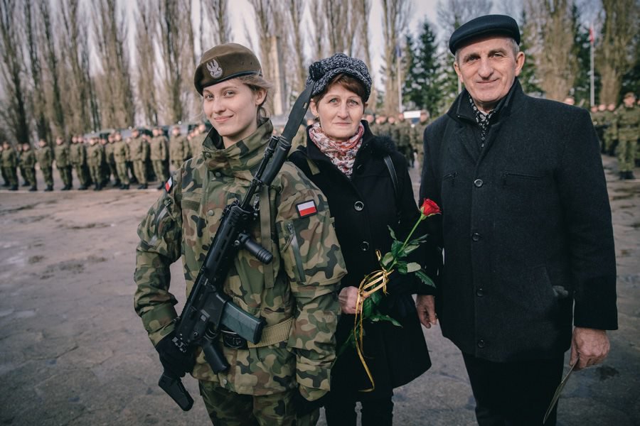 Kobiety Wojskowej Obrony Terytorialnej [08.03.2019] - zdjęcie #8 - eOstroleka.pl