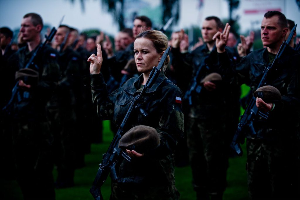 Kobiety Wojskowej Obrony Terytorialnej [08.03.2019] - zdjęcie #11 - eOstroleka.pl