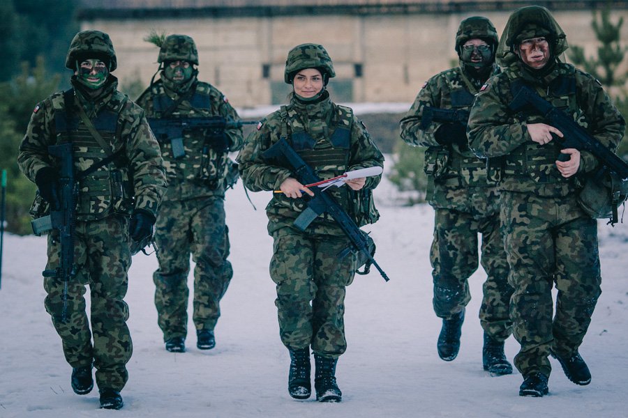 Kobiety Wojskowej Obrony Terytorialnej [08.03.2019] - zdjęcie #17 - eOstroleka.pl