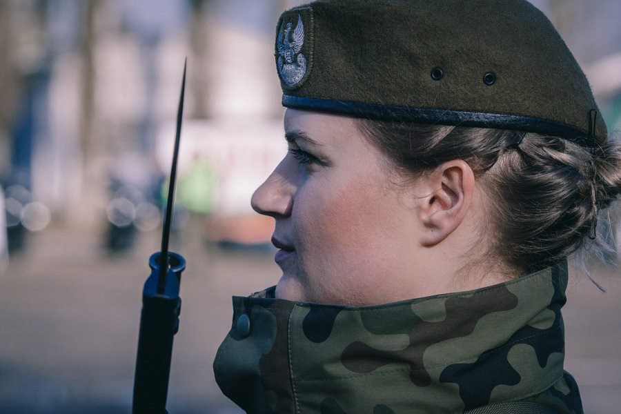 Kobiety Wojskowej Obrony Terytorialnej [08.03.2019] - zdjęcie #2 - eOstroleka.pl