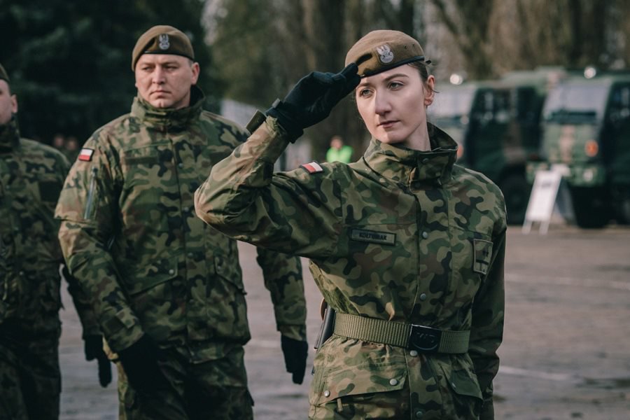 Kobiety Wojskowej Obrony Terytorialnej [08.03.2019] - zdjęcie #3 - eOstroleka.pl