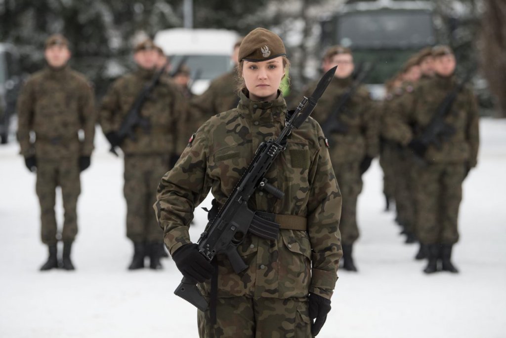 Kobiety Wojskowej Obrony Terytorialnej [08.03.2019] - zdjęcie #4 - eOstroleka.pl