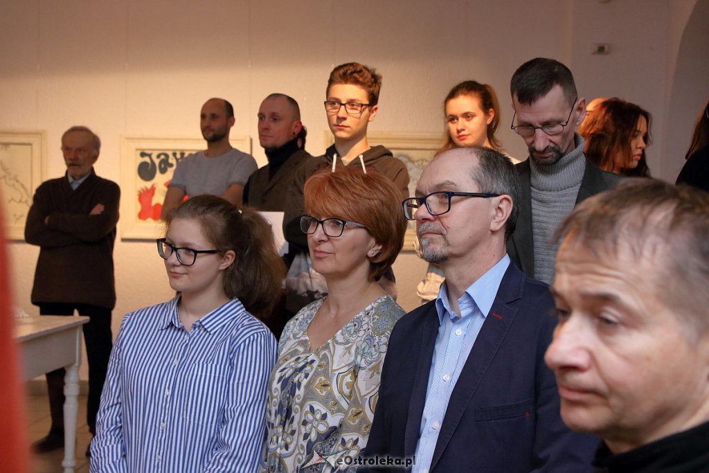 Wernisaż wystawy Wiktora Gajdy w Galerii Ostrołęka [14.03.2019] - zdjęcie #25 - eOstroleka.pl