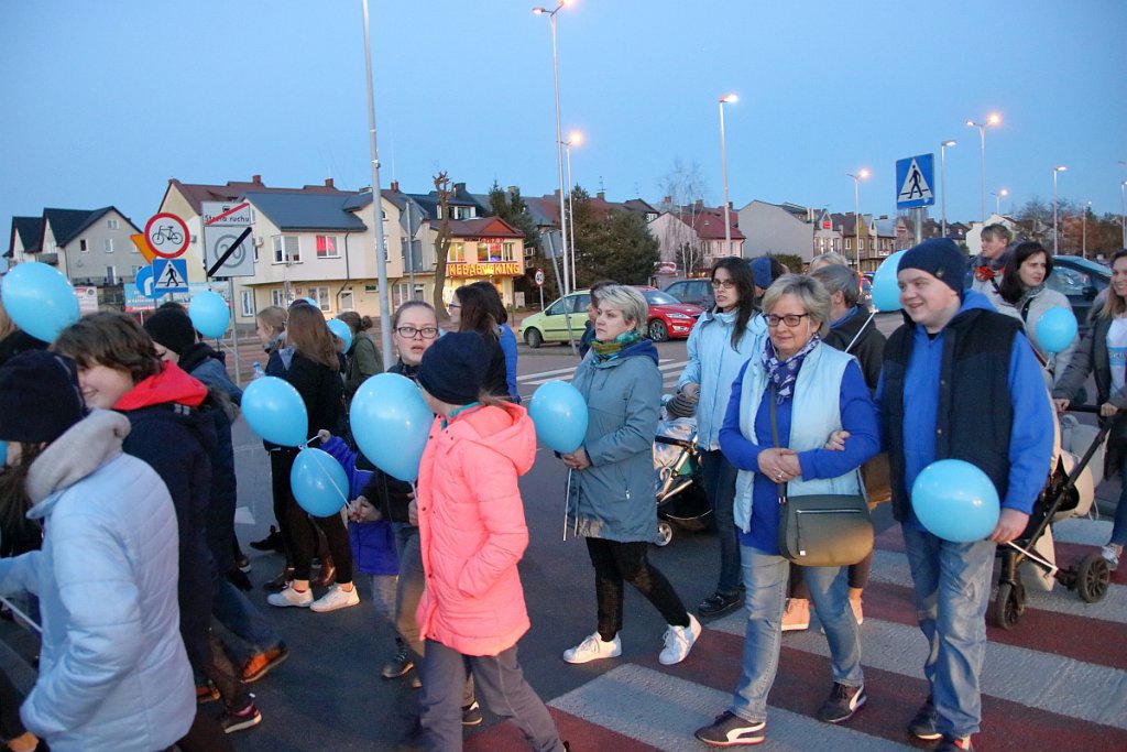 Niebieski Marsz w Ostrołęce [02.04.2019] - zdjęcie #69 - eOstroleka.pl