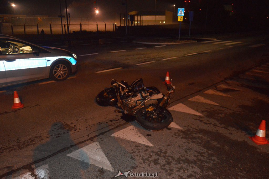 Śmiertelny wypadek motocyklisty [10.05.2019] - zdjęcie #2 - eOstroleka.pl