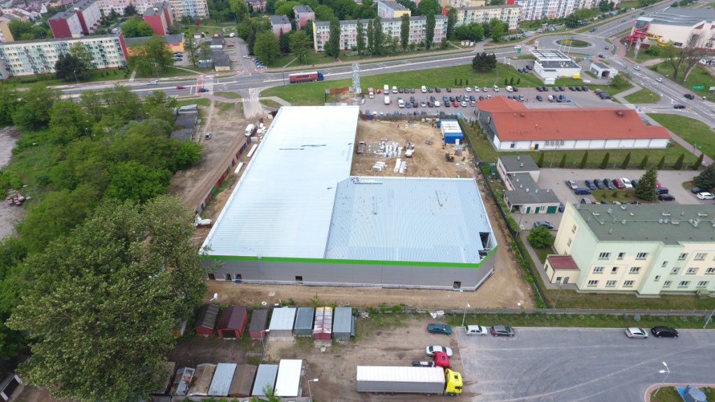 Budowa galerii Vendo w Ostrołęce [21.05.2019] - zdjęcie #12 - eOstroleka.pl