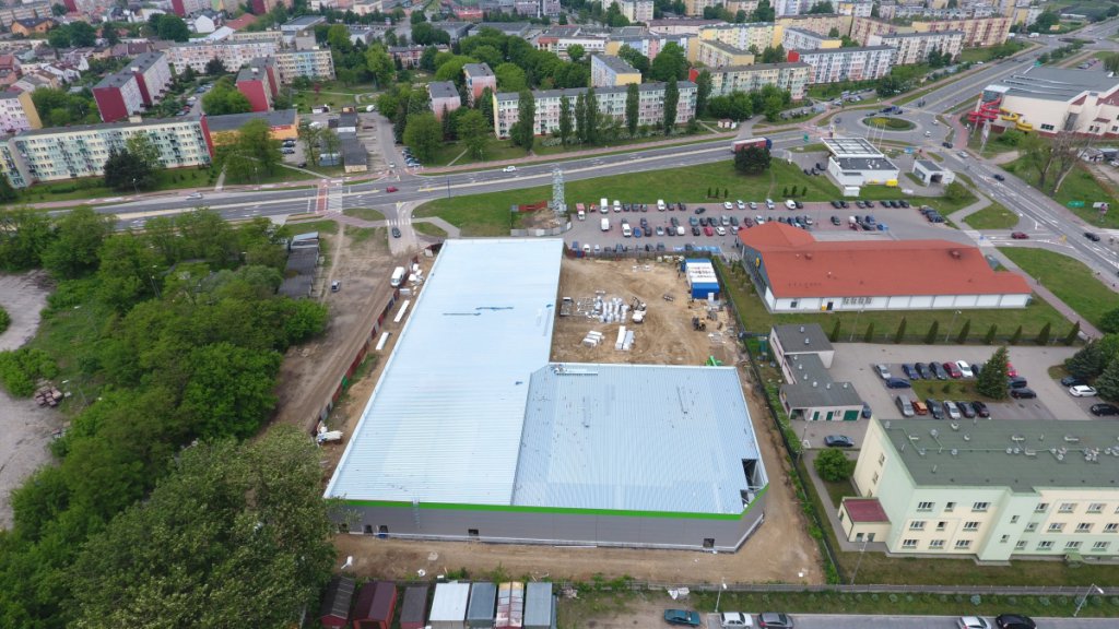 Budowa galerii Vendo w Ostrołęce [21.05.2019] - zdjęcie #13 - eOstroleka.pl