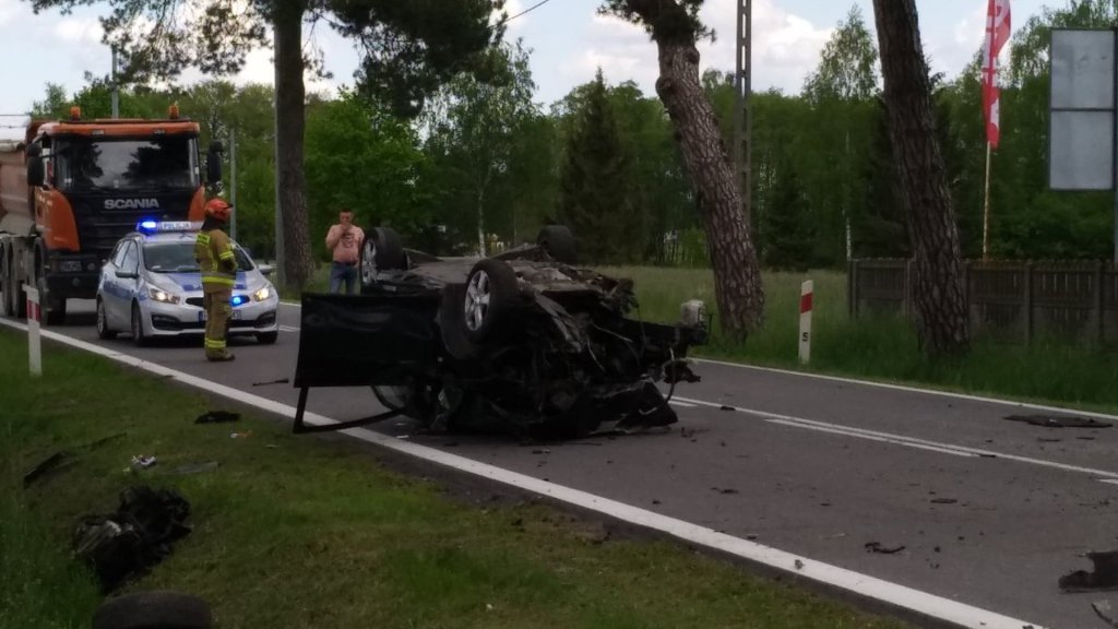 Wypadek w Rzekuniu [27.05.2020] - zdjęcie #5 - eOstroleka.pl