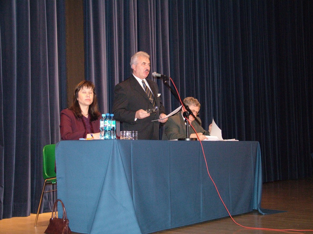 Spotkanie prezydenta R. Załuski z mieszkańcami Ostrołęki - 2005 - zdjęcie #1 - eOstroleka.pl