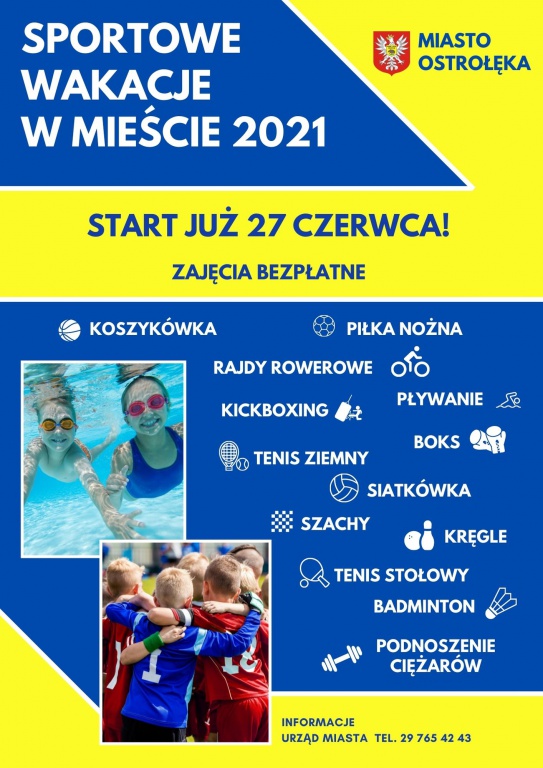 Sportowe wakacje w mieście. Szczegółowy program - zdjęcie #16 - eOstroleka.pl