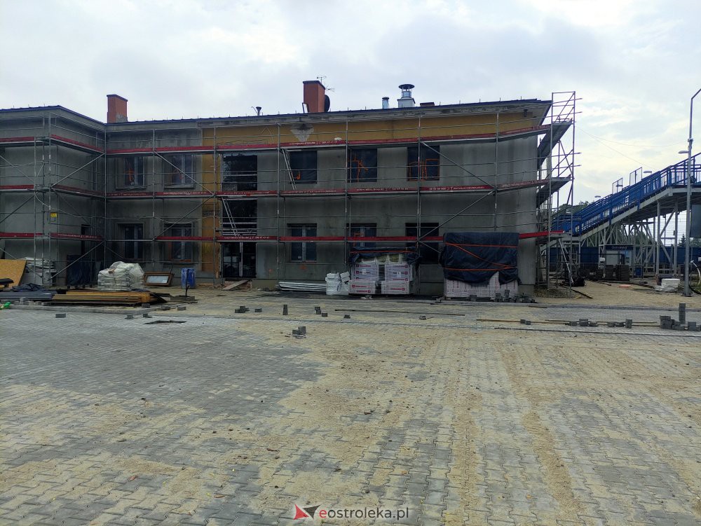 Zaglądamy na teren budowy Multicentrum na osiedlu Stacja [23.09.2021] - zdjęcie #13 - eOstroleka.pl