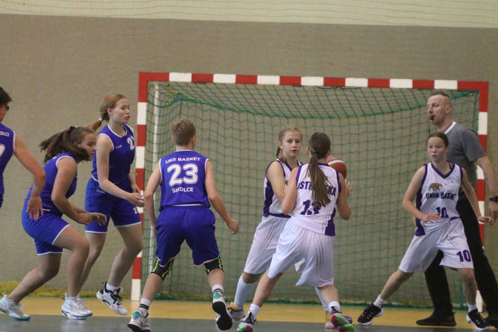 Unia Basket Ostrołęka - UKS Basket Siedlce [16.10.2022] - zdjęcie #31 - eOstroleka.pl