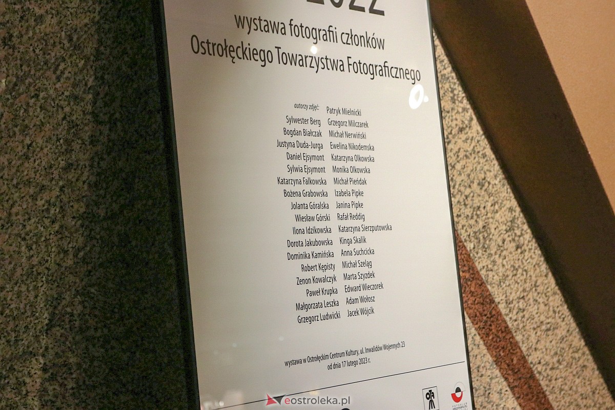 OTF 2022 - wernisaż wystawy fotografii [17.02.2023] - zdjęcie #3 - eOstroleka.pl