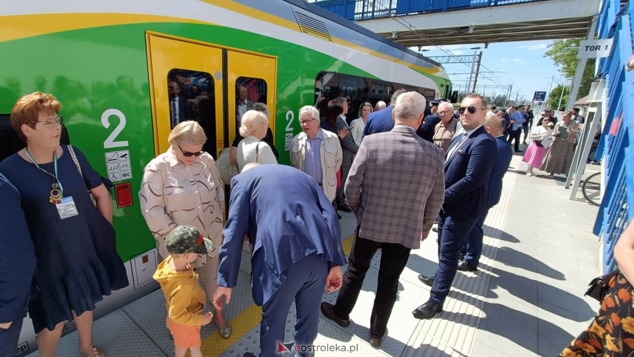 Powrót pociągów na linię kolejową nr 35 Ostrołęka-Chorzele [11.06.2023] - zdjęcie #9 - eOstroleka.pl