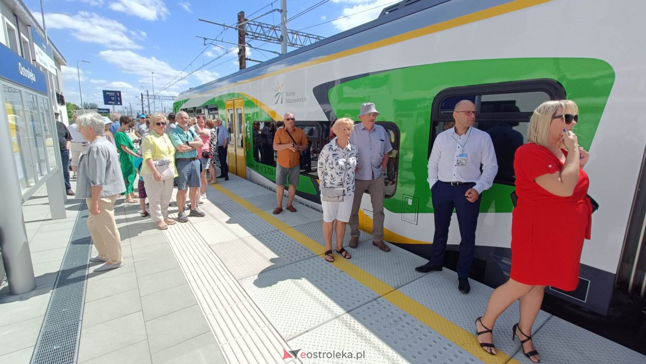 Powrót pociągów na linię kolejową nr 35 Ostrołęka-Chorzele [11.06.2023] - zdjęcie #15 - eOstroleka.pl
