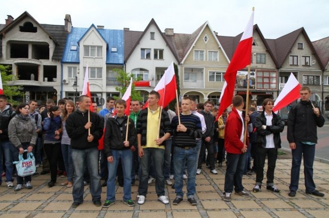 Marsz ku czci Rotmistrza Pileckiego 13-05-2011 - zdjęcie #5 - eOstroleka.pl