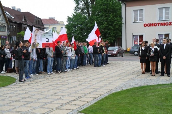 Marsz ku czci Rotmistrza Pileckiego 13-05-2011 - zdjęcie #20 - eOstroleka.pl