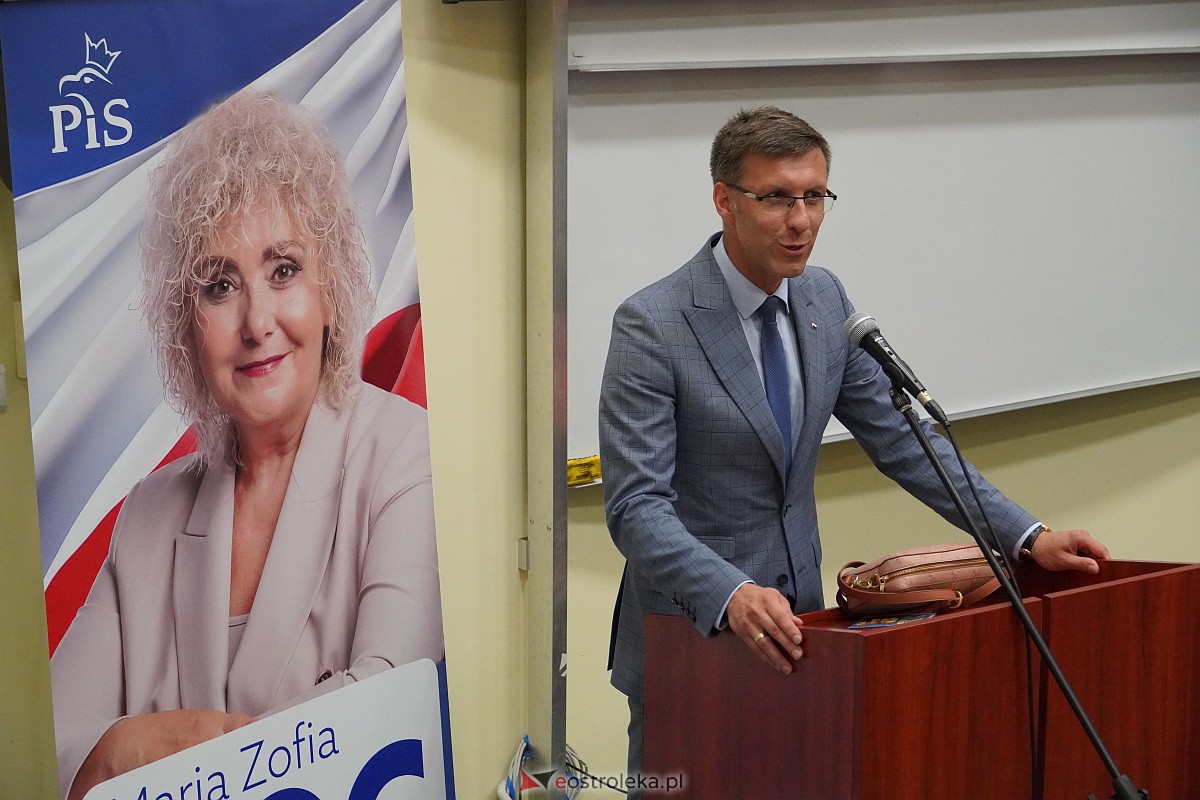 Spotkanie wyborcze PiS w Ostrołęce [21.09.2023] - zdjęcie #38 - eOstroleka.pl