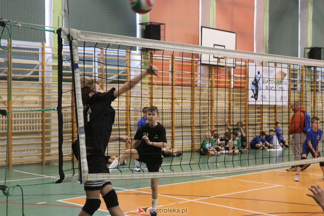 Turniej minisiatkówki w SP 5 [18.11.2023] - zdjęcie #34 - eOstroleka.pl